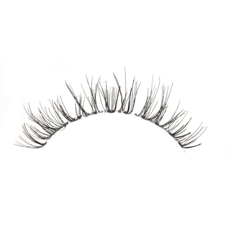 Natural human hair eyelashes