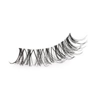 invisible band human hair lashes strip