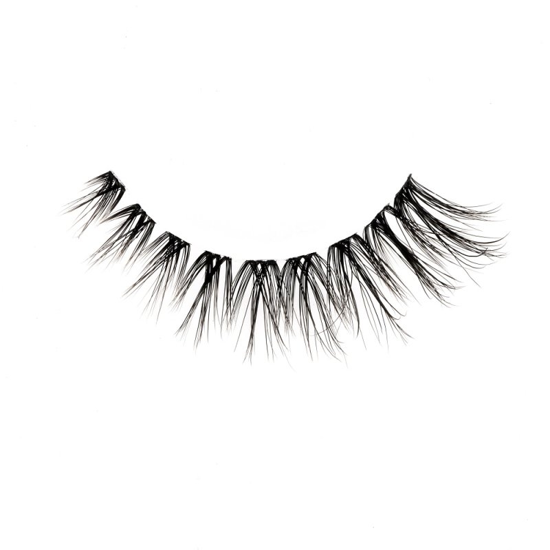 Clear band cat eye strip lashes