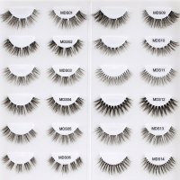 clear band strip lashes
