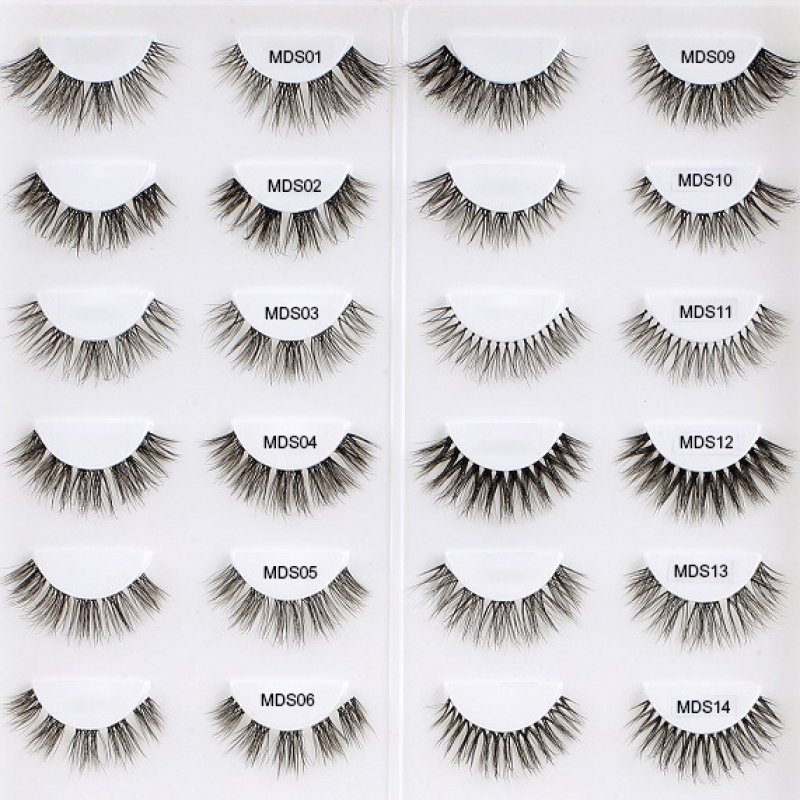 clear band strip lashes
