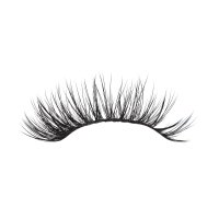 silk lash strip wearing effect