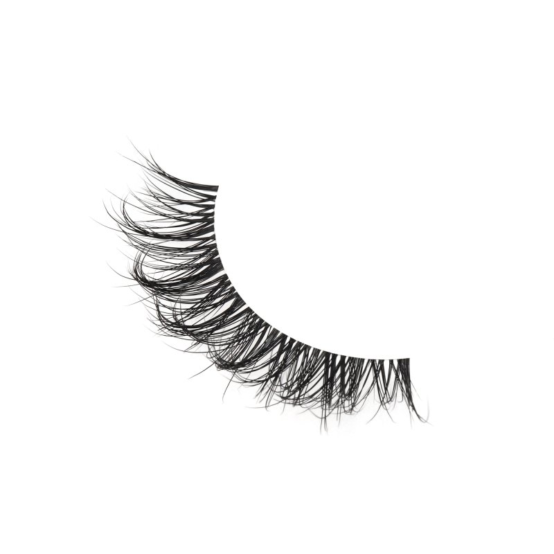 Matte Black fluffy wispy eyelashes