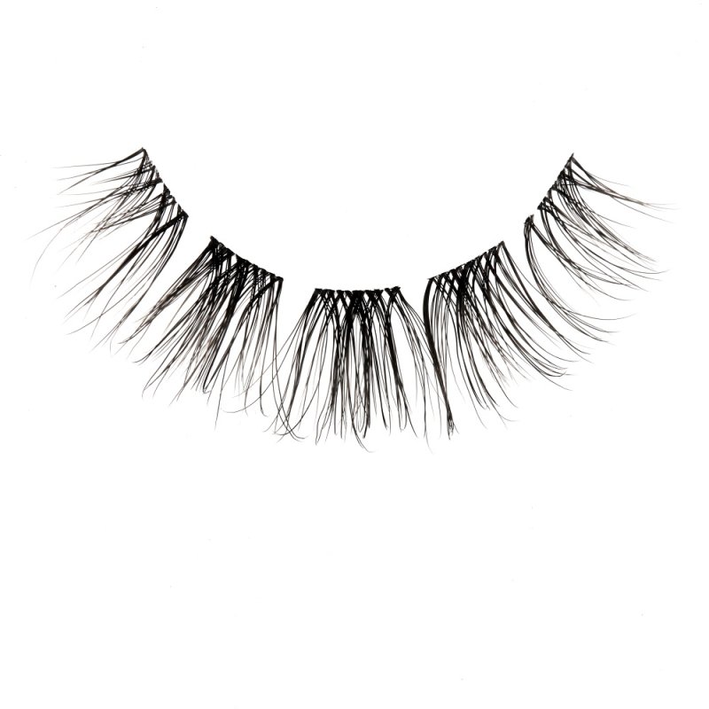 Clear band volume strip lashes