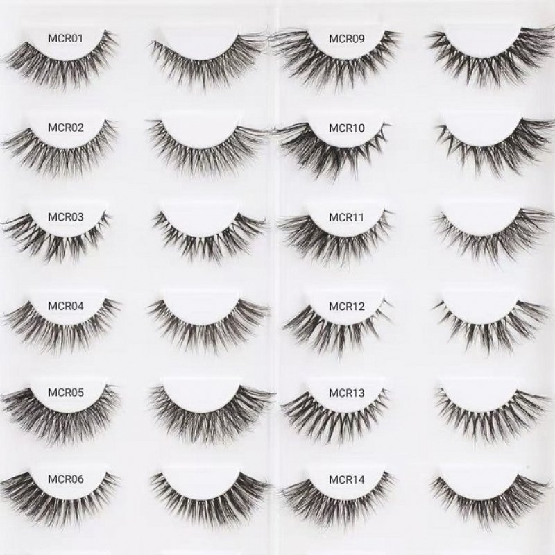 strip lashes with invisible band