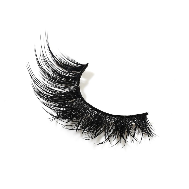 natural silk lashes strip