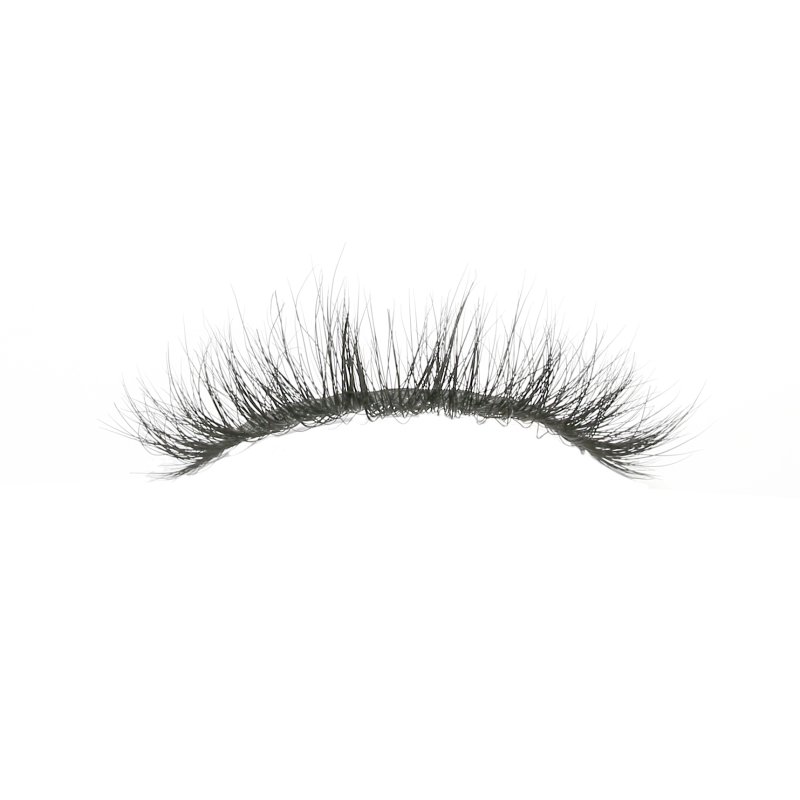 3d real mink lashes wearing effect