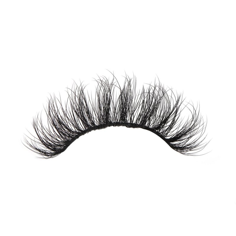 Thick Fluffy lashes wearing effect