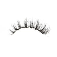 Manga natural mink lashes wearing effect