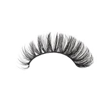 d curl cat eye lashes strip wearing effect