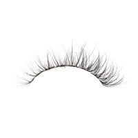 natural wispy mink lashes​ wearing effect