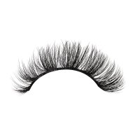 d curl wispy lashes strip wearing effect