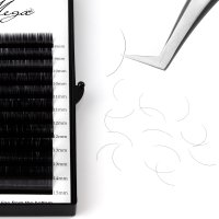 LC curl lash extension