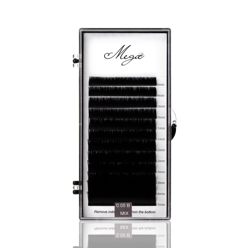B curl easy fan eyelash extension