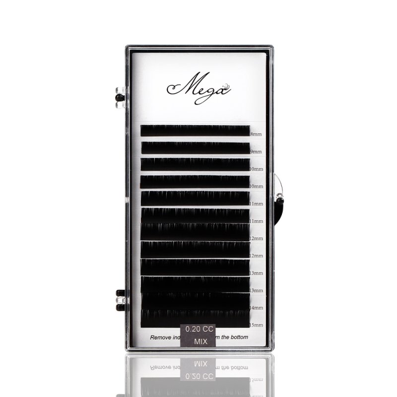 cc curl matte flat eyelash extension