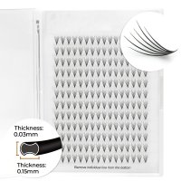 flat premade fans lash extension