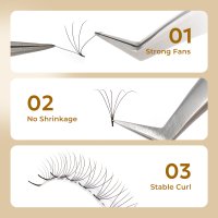 pointy based premade fans Advantages