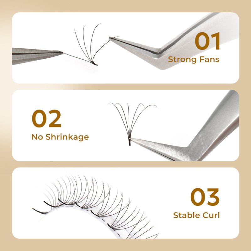 pointy based premade fans Advantages