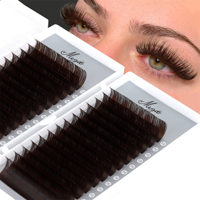 dark brown lash extension