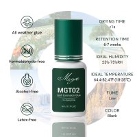 High humidity lash glue