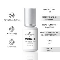 transparent eyelash glue