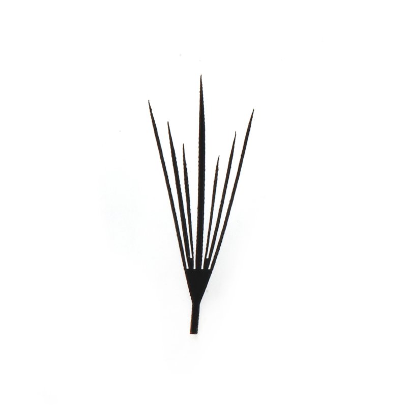 spike laser-cut  airy premade fan lash extension