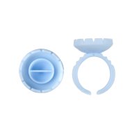 blue lash extension glue ring
