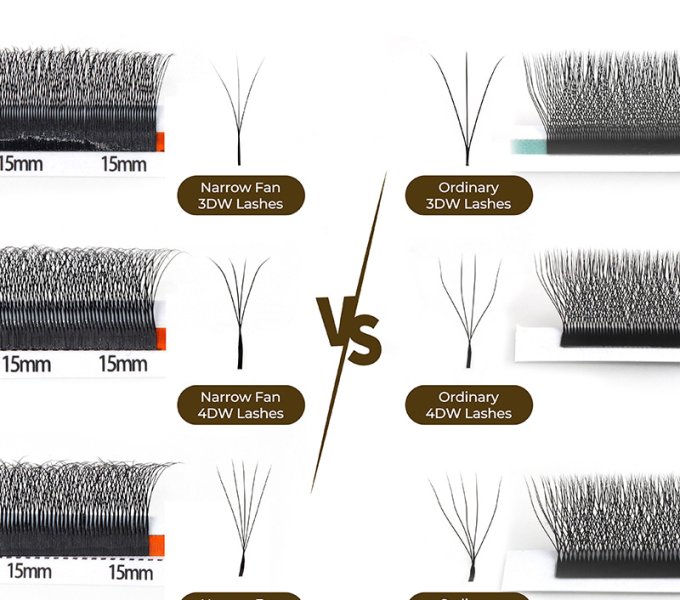 What Are Narrow Clover Lashes? 2026 Trend & Differences vs Normal W Lashes