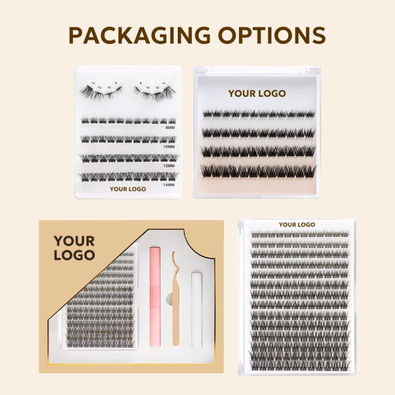 custom lash cluster private label