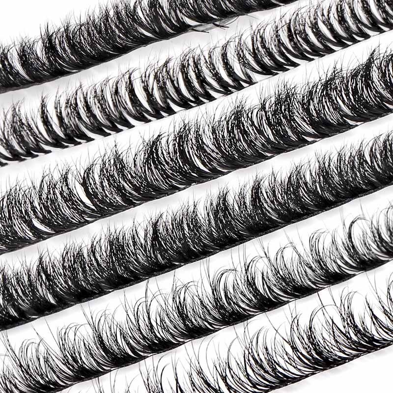 fluffy cluster lash